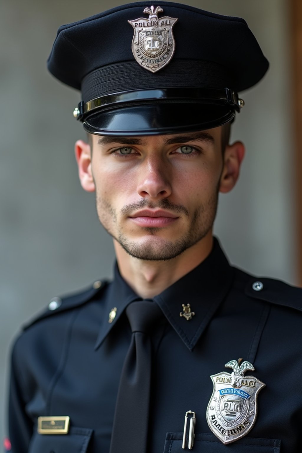 man as a Police Officer