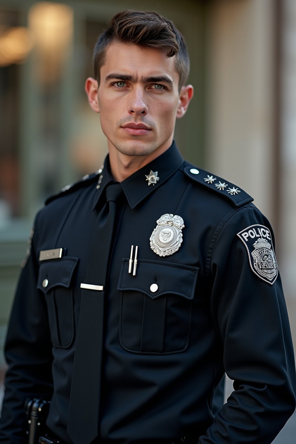 man as a Police Officer