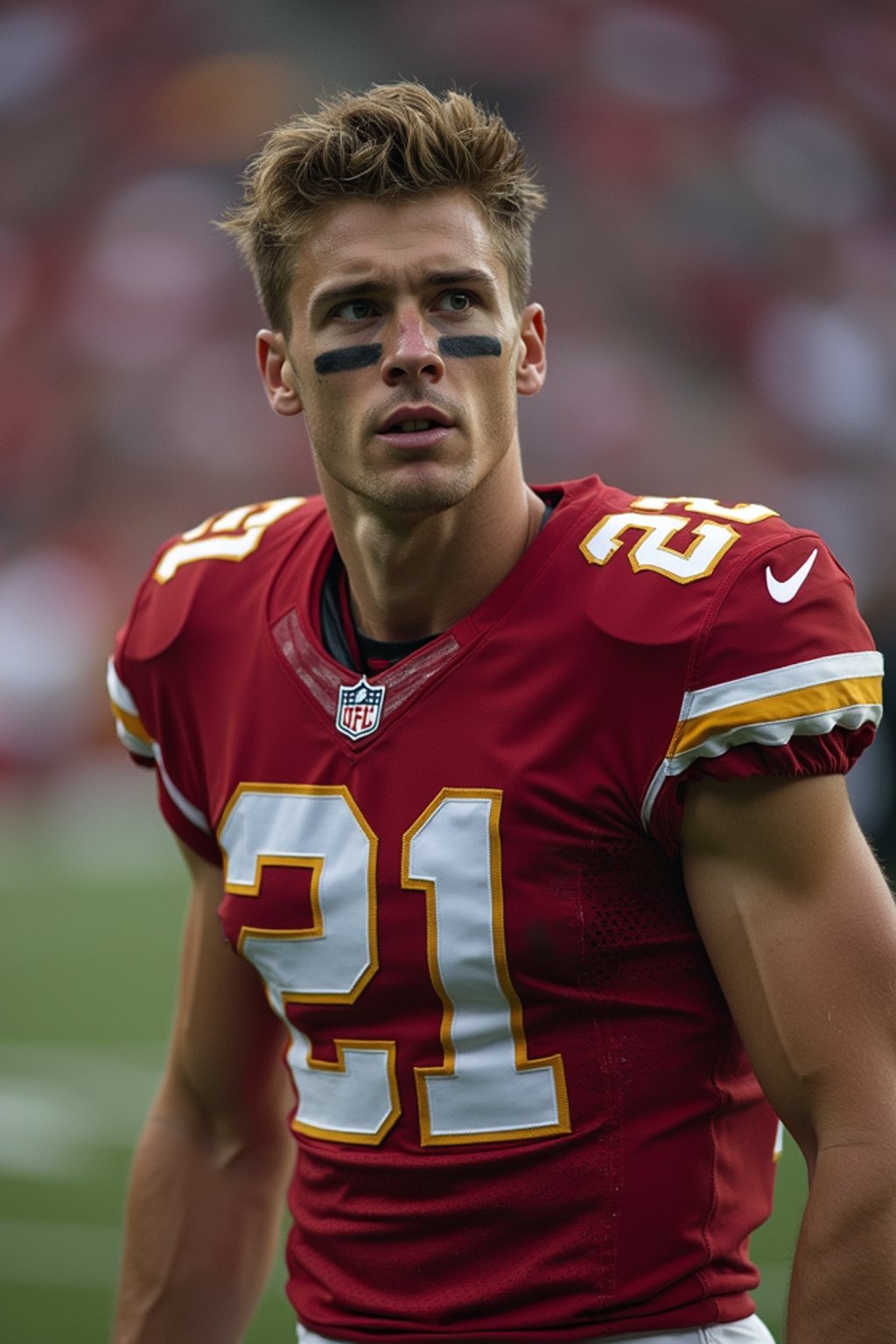 man as American Football Player in the NFL