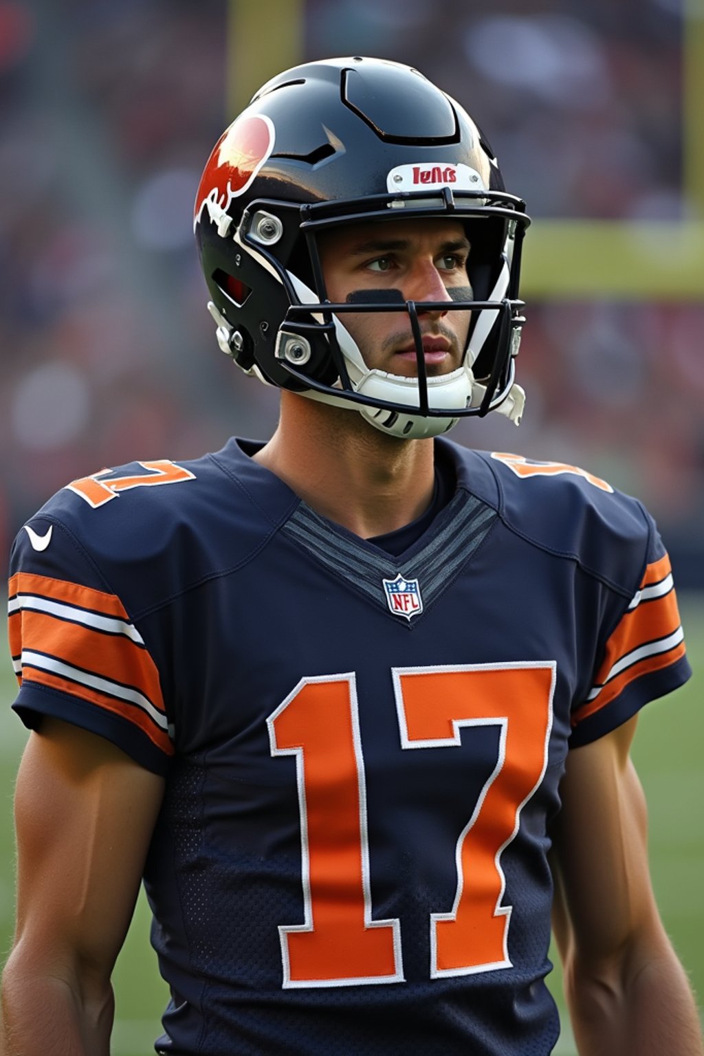 man as American Football Player in the NFL