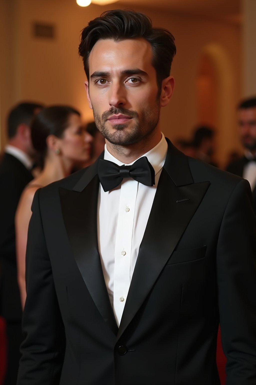 man in tuxedo  at Met Gala