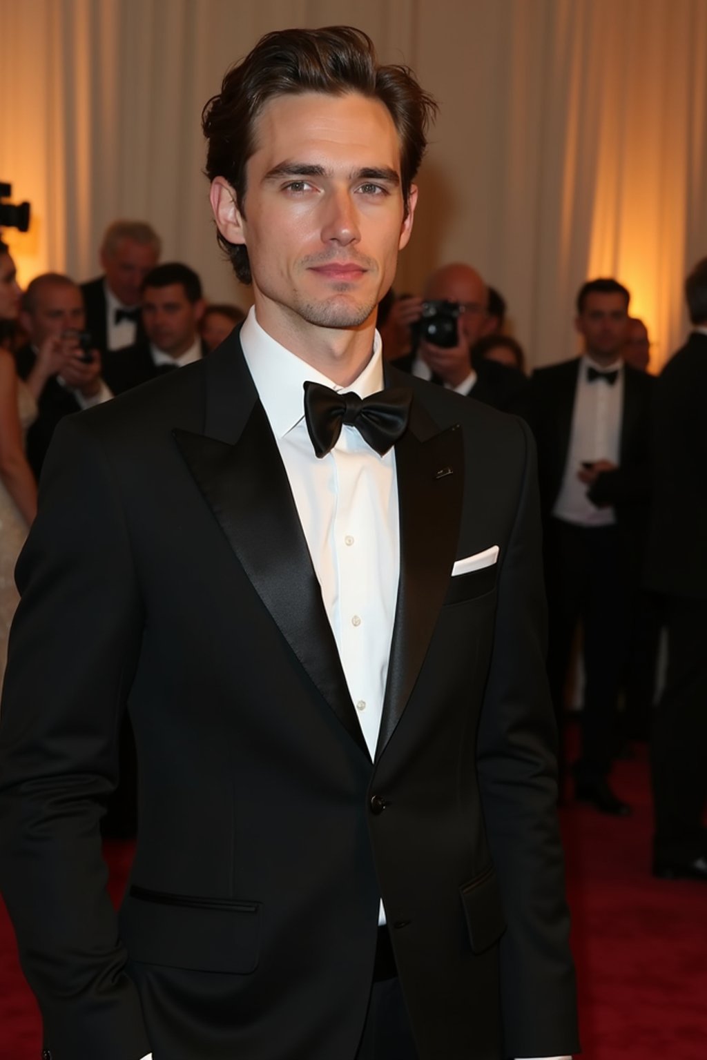 man in tuxedo  at Met Gala