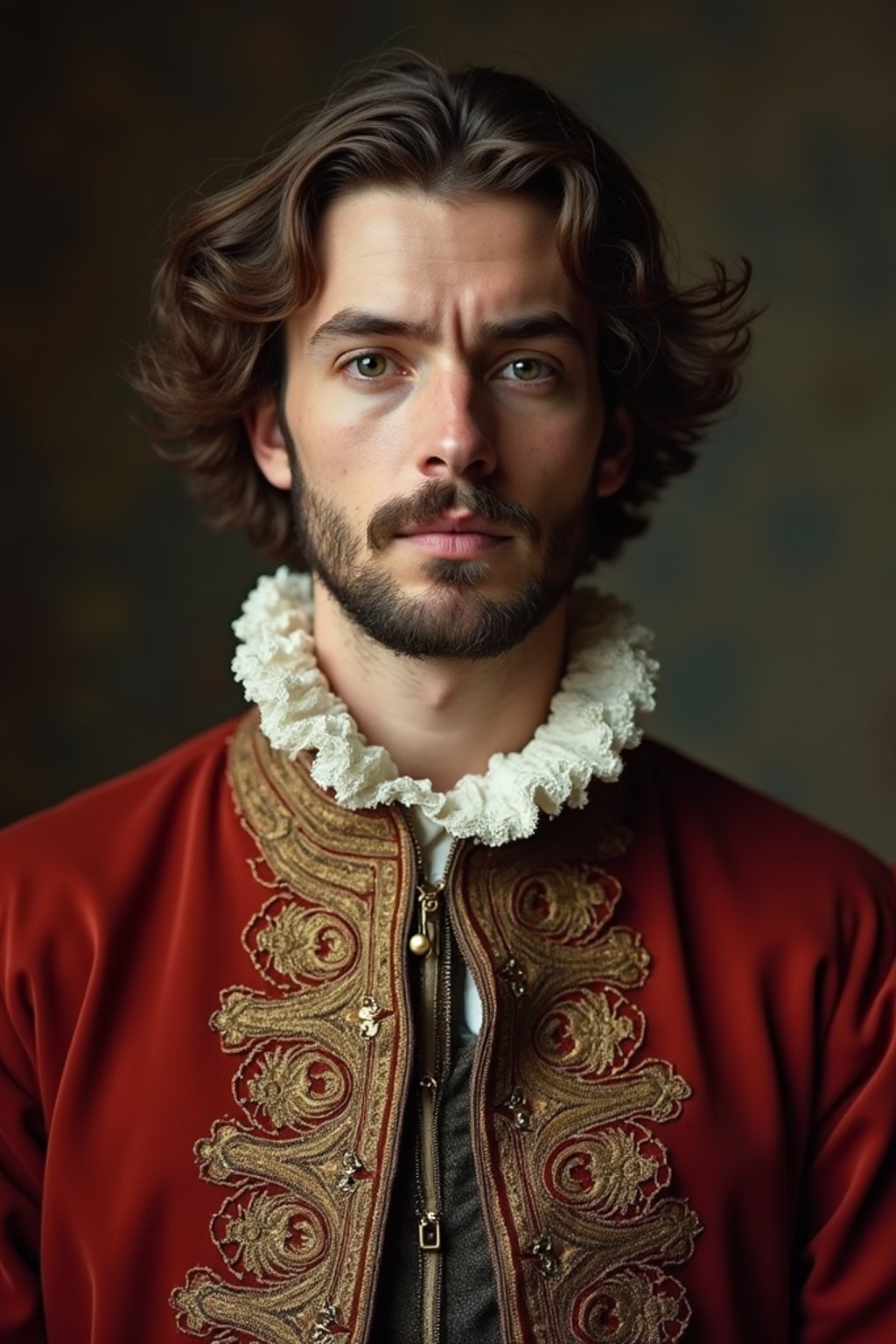 man as 17th Century French King