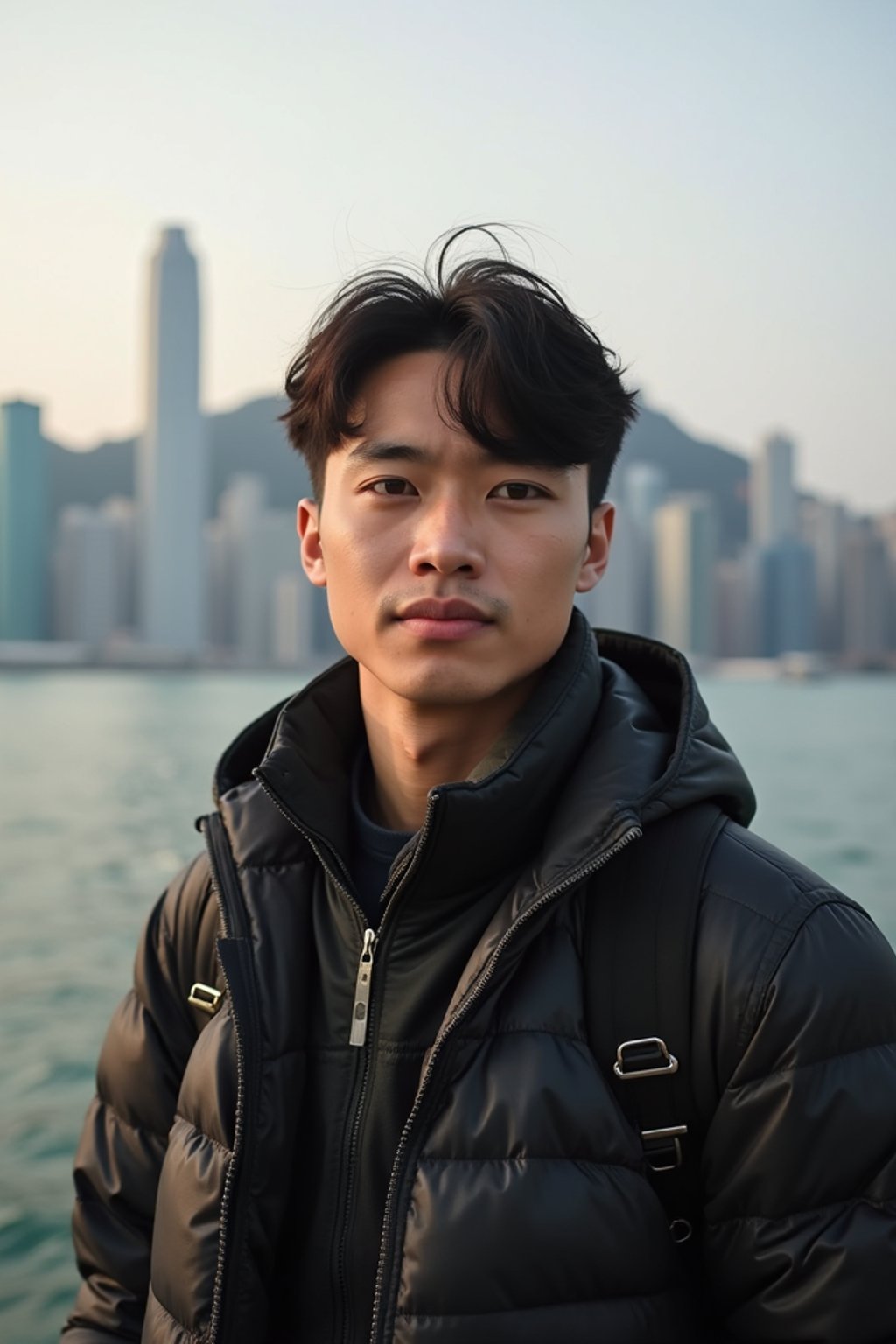 man as digital nomad in Hong Kong