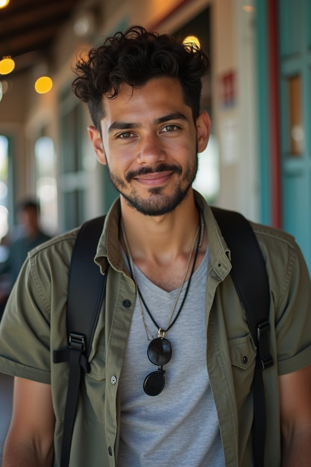 man as digital nomad in Bangkok in Ekkamai district