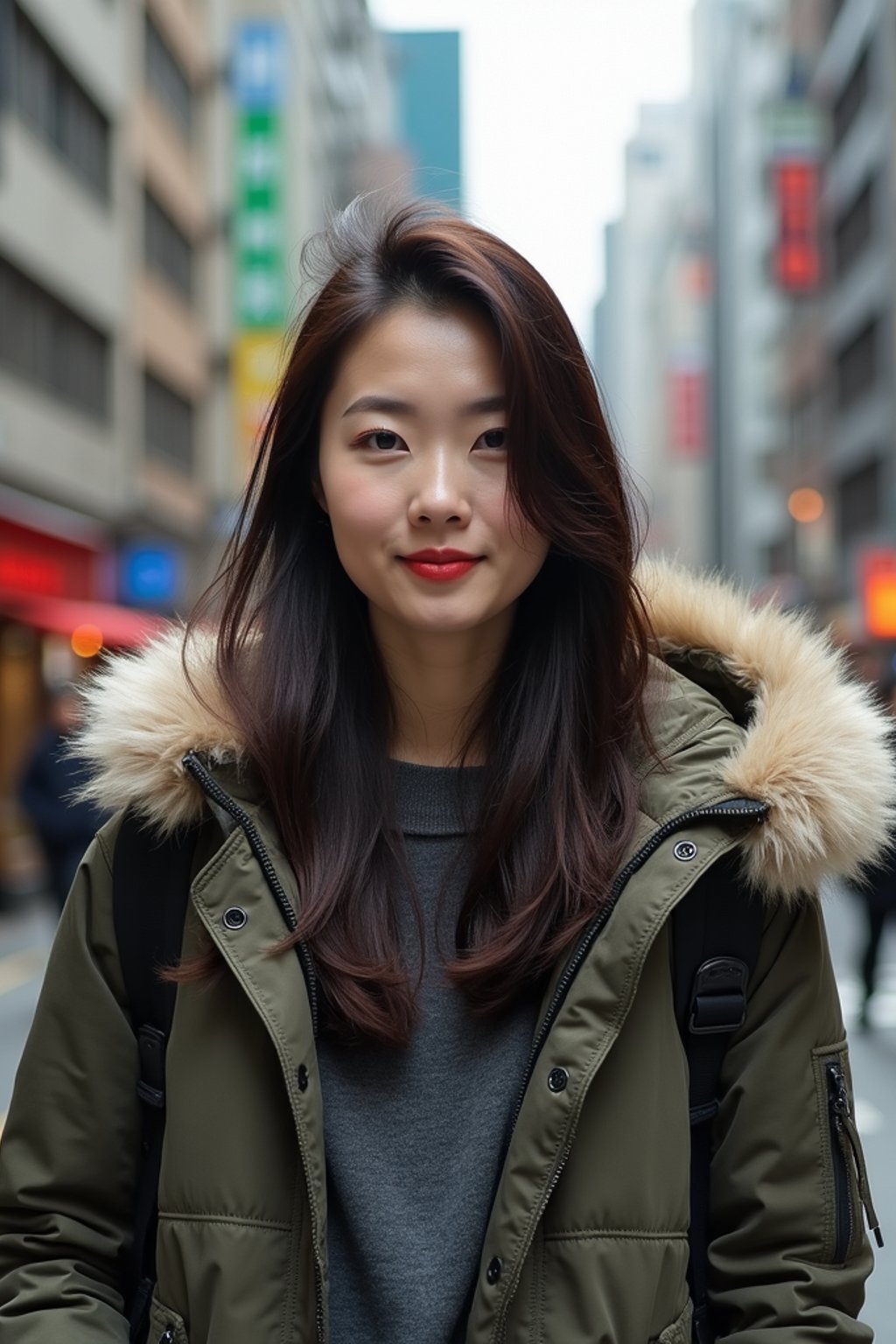 woman as digital nomad in Hong Kong