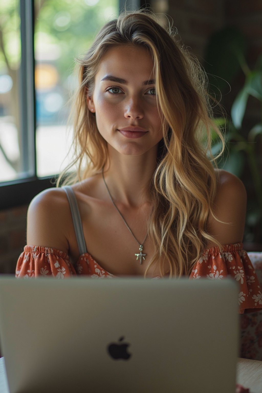 woman as digital nomad in Bangkok in Ekkamai district