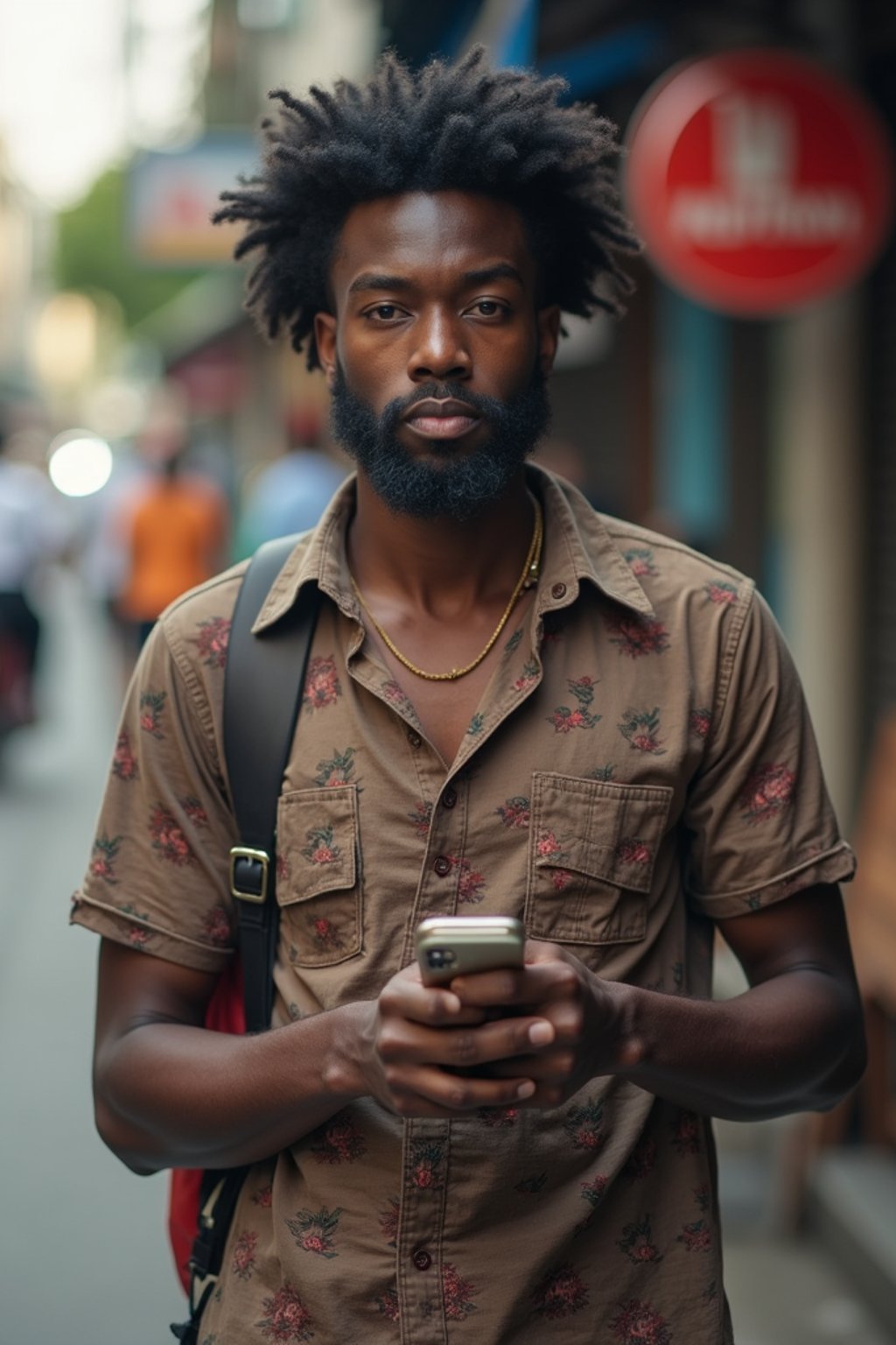 man as digital nomad in Bangkok in Ekkamai district