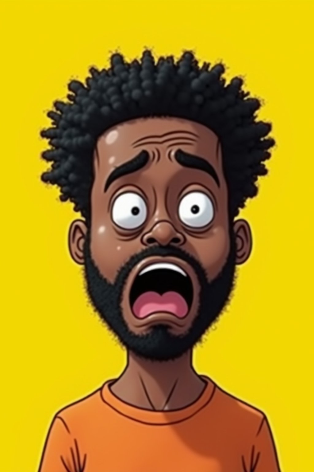 the image is a vibrant and colorful thumbnail, typically used for a youtube video. it features the exaggerated face of one man expressing shock and humor, emphasizing the crazy theme of the video. their face is outlined with a white stroke to make it stand out against the yellow background. this type of design is commonly used to attract viewers on social media platforms by promising entertaining and possibly awkward content.