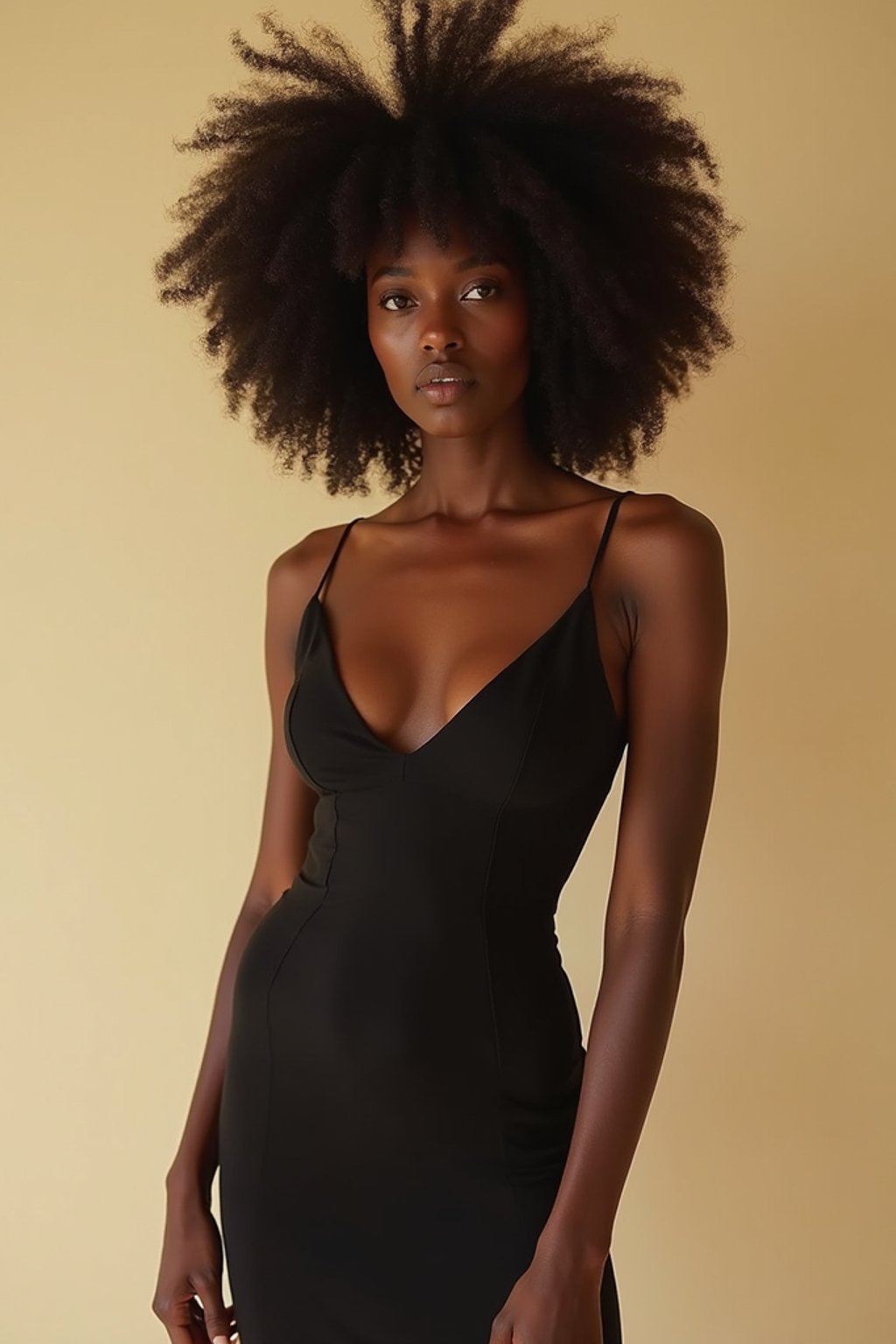 woman wearing bodycon dress  in try on fashion shoot for Zara Shein H&M