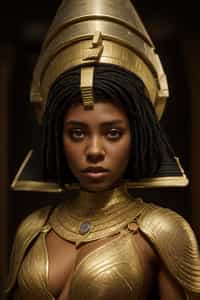 woman as Egyptian Pharaoh Emperor