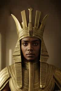 man as Egyptian Pharaoh Emperor