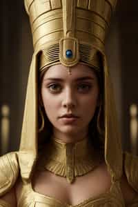 woman as Egyptian Pharaoh Emperor