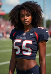 woman as American Football Player in the NFL