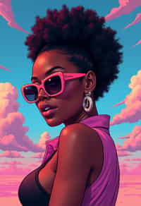 woman, gta vice city cover art, borderlands style, celshading, trending on artstation, by rhads, andreas rocha, rossdraws, makoto shinkai, laurie greasley, lois van baarle, ilya kuvshinov and greg rutkowski