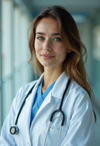 woman as a Doctor in Hospital