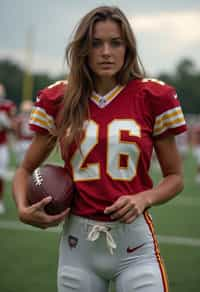 woman as American Football Player in the NFL