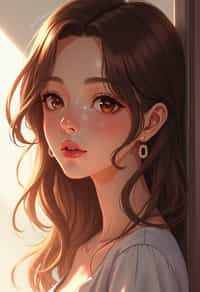 woman as concept art of a Ghibli anime illustration | | anime anime anime anime anime anime, cute - fine - face, pretty face, realistic shaded perfect face, fine details in the style of Ghibli Studios. by stanley artgerm lau, wlop, rossdraws, james jean, andrei riabovitchev, marc simonetti, and sakimichan, trending on artstation