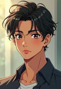 man as concept art of a Ghibli anime illustration | | anime anime anime anime anime anime, cute - fine - face, pretty face, realistic shaded perfect face, fine details in the style of Ghibli Studios. by stanley artgerm lau, wlop, rossdraws, james jean, andrei riabovitchev, marc simonetti, and sakimichan, trending on artstation