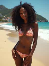 woman in Rio de Janeiro at Ipanema Beach