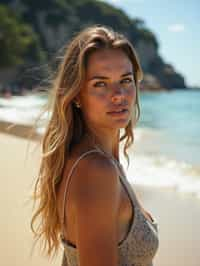 woman in Rio de Janeiro at Ipanema Beach