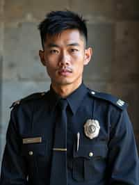 man as a Police Officer