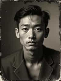 man as a tintype photograph by george hurrell and james van der zee