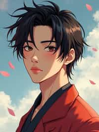 man as concept art of a Ghibli anime illustration | | anime anime anime anime anime anime, cute - fine - face, pretty face, realistic shaded perfect face, fine details in the style of Ghibli Studios. by stanley artgerm lau, wlop, rossdraws, james jean, andrei riabovitchev, marc simonetti, and sakimichan, trending on artstation