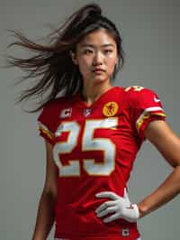 woman as American Football Player in the NFL