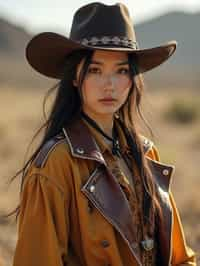 woman as Cowboy in the Wild West