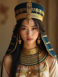 woman as Egyptian Pharaoh Emperor