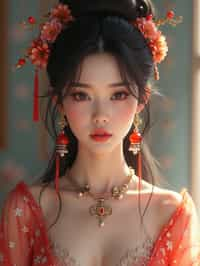 a  pin up as a beautiful fashion charming dreamlike woman with lv jewelry, character art, art by artgerm lau and wlop and and ilya kuvshinov and john singer sargent, hyperdetailed, 8 k realistic, symmetrical, frostbite 3 engine, cryengine, dof, trending on artstation, digital art