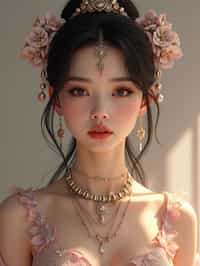 a beautiful fashion charming dreamlike woman with lv jewelry, character art, art by artgerm lau and wlop and and ilya kuvshinov and john singer sargent, hyperdetailed, 8 k realistic, symmetrical, frostbite 3 engine, cryengine, dof, trending on artstation, digital art