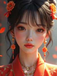 a beautiful fashion charming dreamlike woman with lv jewelry, character art, art by artgerm lau and wlop and and ilya kuvshinov and john singer sargent, hyperdetailed, 8 k realistic, symmetrical, frostbite 3 engine, cryengine, dof, trending on artstation, digital art