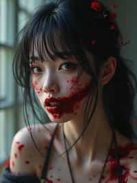 woman as a zombie, 7 days to die zombie, fine art, award winning, intricate, elegant, sharp focus, cinematic lighting, digital painting, 8 k concept art, art by guweiz and z. w. gu, masterpiece, trending on artstation, 8 k