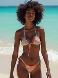 woman in  bikini on the Beach