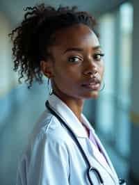 woman as a Doctor in Hospital