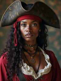 woman as a Pirate in the 17th century