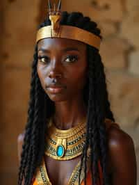 woman as Egyptian Pharaoh Emperor