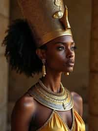 woman as Egyptian Pharaoh Emperor