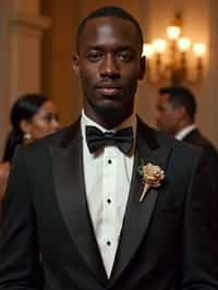 man in tuxedo  at Met Gala