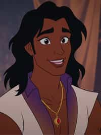 man as Aladdin prince  from Disney