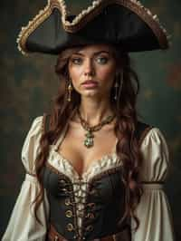 woman as a Pirate in the 17th century