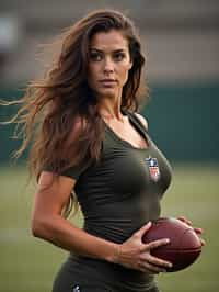 woman as American Football Player in the NFL