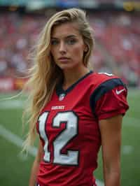 woman as American Football Player in the NFL