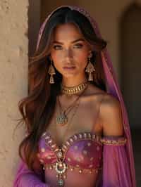 woman as Aladdin  princess from Disney