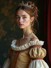 woman as 17th Century French  Queen