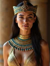 woman as Egyptian Pharaoh Emperor