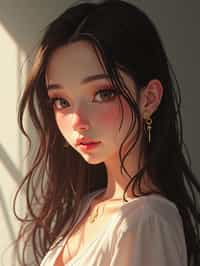 woman as concept art of a Ghibli anime illustration | | anime anime anime anime anime anime, cute - fine - face, pretty face, realistic shaded perfect face, fine details in the style of Ghibli Studios. by stanley artgerm lau, wlop, rossdraws, james jean, andrei riabovitchev, marc simonetti, and sakimichan, trending on artstation