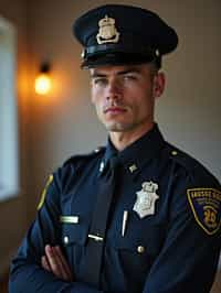 man as a Police Officer